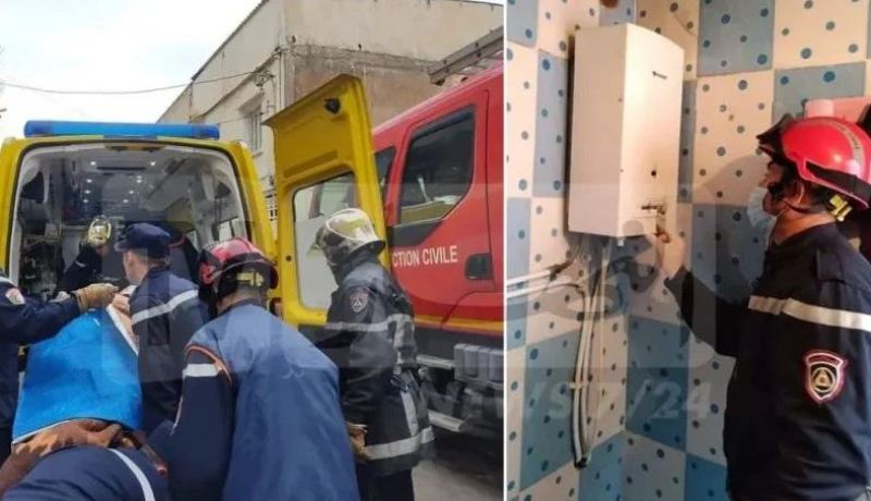 تسمم شخصين بالغاز المنبعث من سخان الماء برج بوعريريج