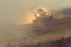 تدمير آلية صهيونية بعبوة لاصقة وقذيفة “RPG” بمنطقة المقوسي في غزة