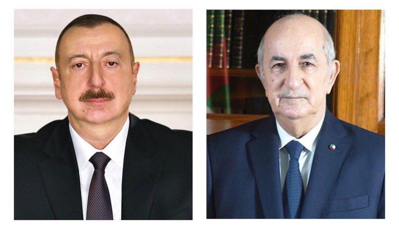 الرئيس تبون يتلقى التهاني من نظيره الأذربيجاني بمناسبة ذكرى اندلاع الثورة
