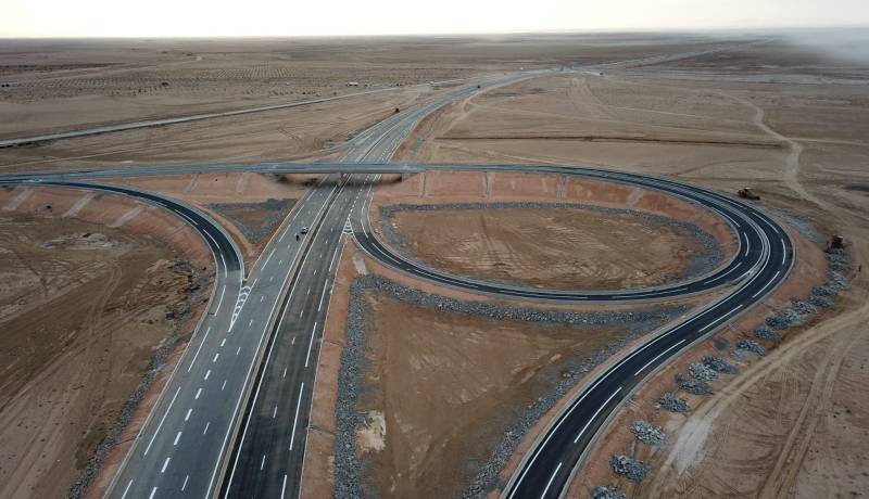 إفتتاح ازدواجية الطريق الوطني رقم 1 في شطرة الرابط بين بوغزول والجلفة
