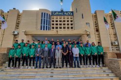 الوالي سداس يستقبل المسؤولين عن فريق إتحاد بسكرة