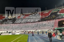 أنصار شباب بلوزداد يبدعون بـ “تيفو” عالمي تضامنا مع غزة