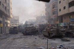 المقاومة الفلسطينية تستهدف دبابتين صهيونيتين شمال بيت حانون