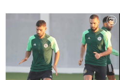 بالصور.. الخضر يجرون آخر حصة تدريبية قبل مواجهة الصومال