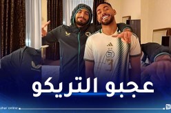 آيت نوري يهدي زميله في الولفز قميص الخضر