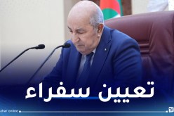 صدور مراسيم رئاسية بتعيين سفراء جدد للجزائر