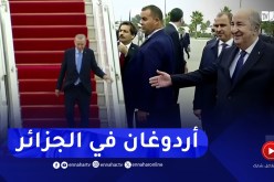 رئيس الجمهورية يستقبل الرئيس التركي “أردوغان” بمطار الجزائر الدولي