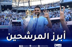 محرز مرشح لجائزة أفضل لاعب في الشرق الأوسط