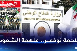 مجلة الجيش: ثورة التحرير غيرت مجرى التاريخ .. والقضية الفلسطينية من القضايا المركزية للجزائر