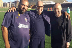 بلماضي يزور فريق مولودية وهران على هامش تفقده ملعب “ميلود هدفي”