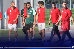 بالصور.. عناصر المنتخب الوطني تجري جولة استرخائية