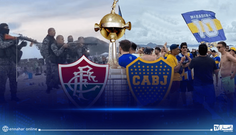 نهائي كأس ليبرتادوريس.. جماهير بوكا جينيور يحدثون حالة طوارئ بريو ديجانيرو