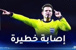 في حادثة فريدة.. الحكم الألماني بريتش يصاب بقطع في الرباط الصليبي