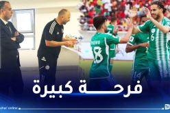 بالصور.. الفاف تتقاسم اللاعبين فرحة الفوز أمام موزمبيق