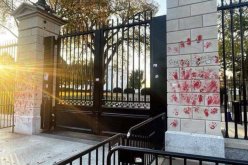 دعما لفلسطين..  البيت الأبيض يتزيّن بأيادي دامية