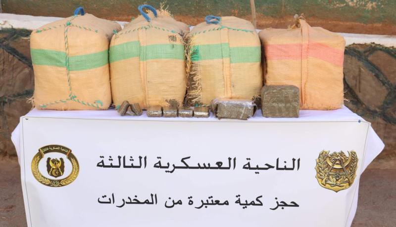 إحباط إدخال أزيد من 7 قناطير كيف معالج عبر الحدود مع المغرب