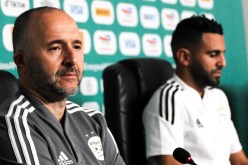 بلماضي ومحرز ينشطان ندوة صحفية