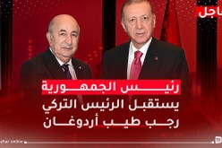 رئيس الجمهورية يستقبل نظيره التركي أردوغان