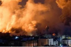 الإحتلال يشن سلسلة غارات حول المستشفى الاندونيسي شمال غزة