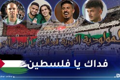 نجوم الخضر يتفاعلون مع “تيفو” المولودية العالمي