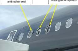 رعب وسط الركاب.. طائرة تفقد نوافذها أثناء الرحلة