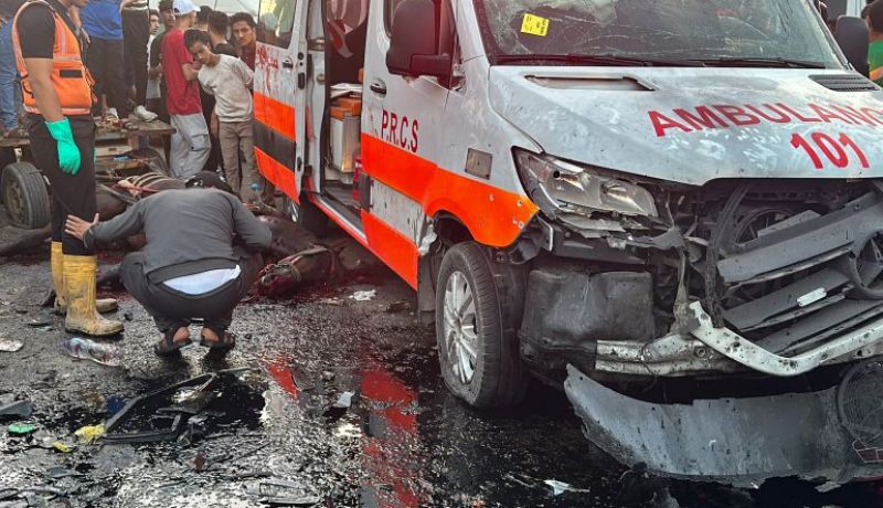الصحة الفلسطينية في غزة: الاحتلال الصهيوني دمر 25 سيارة اسعاف منذ بدء العدوان