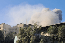 طيران الإحتلال يقصف مستشفى النصر للأطفال في غزة