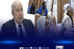 رئيس الجمهورية يلتقي أعيان وممثلي المجتمع المدني بتندوف