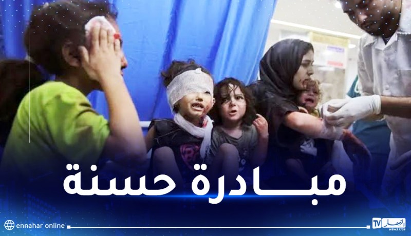 مصادر النهار: الجزائر ستتكفل بعلاج 300 طفل جريح من غزة