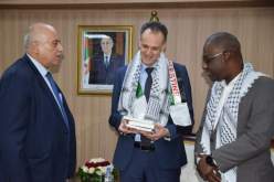 بالفيديو.. حماد وحيداوي يستقبلان جبريل الرجوب