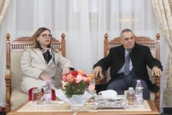 بالصور: والي أم البواقي يستقبل رئيسة السلطة العليا للشفافية ومكافحة الفساد
