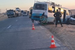 4 قتلى و10 جرحى في إصطدام بين حافلة لنقل المسافرين وسيارة في توقرت