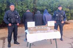شرطة بشار توقف 3 أشخاص وتحجز 39 كلغ من الكيف
