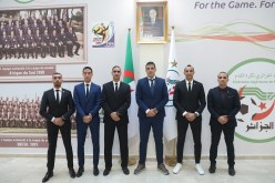 بالصور.. رئيس الفاف يكرم الحكام الجزائريين المشاركون في الكان