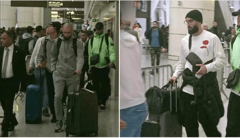 رباعي الخضر يصل الجزائر للإلتحاق بتربص بسيدي موسى