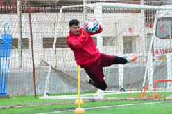 بالصور.. أجواء رائعة يصنعها لاعبو سوسطارة قبل الموعد الهام