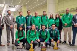 بالصور.. وفد المنتخب الوطني للملاحة الشراعية يحظى باستقبال رسمي