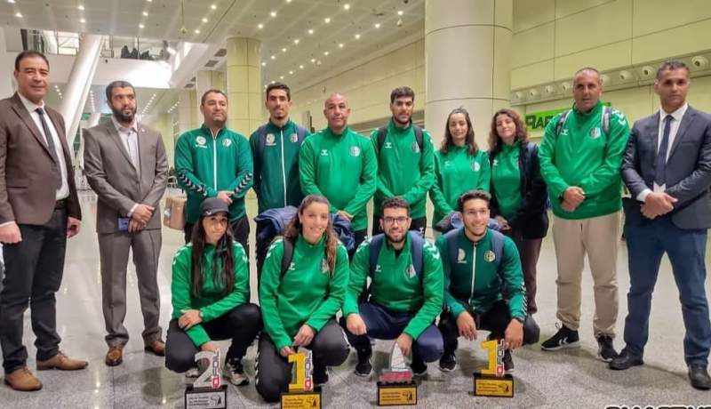 بالصور.. وفد المنتخب الوطني للملاحة الشراعية يحظى باستقبال رسمي