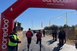 Ooredoo ترافق أعوان الحماية المدنية في سباق نصف –ماراطون بصحراء الوادي