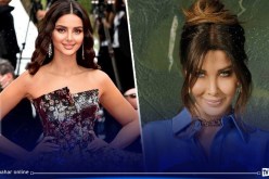 شاهد.. رد فعل صادم لنانسي عند لقائها بملكة جمال الكون!