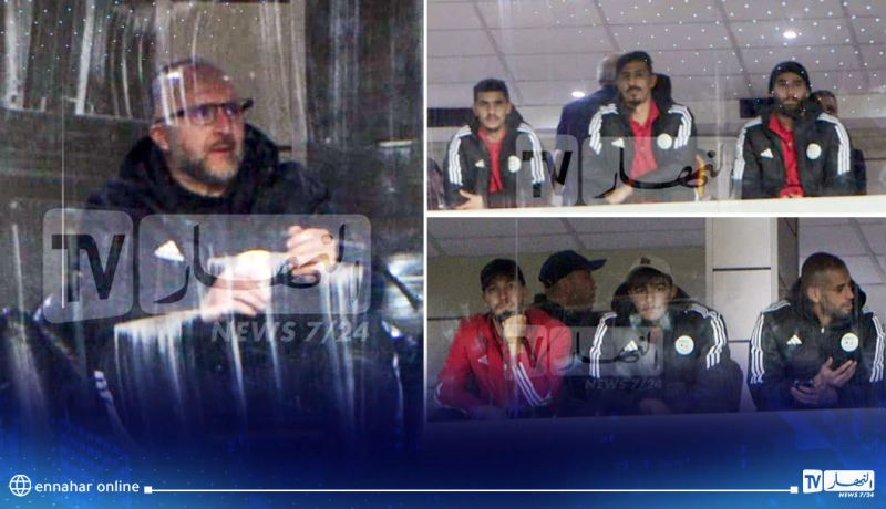 بالصور.. بلماضي ولاعبي الخضر حاضرون في ملعب 5 جويلية