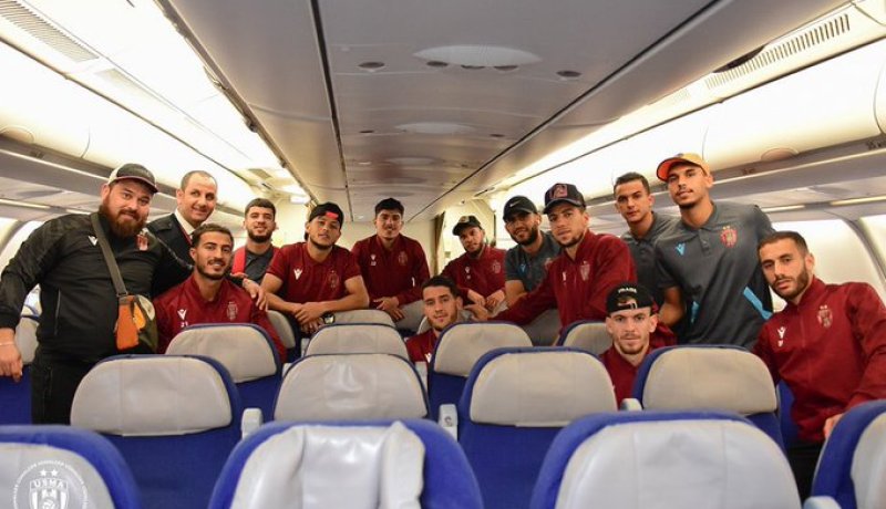 بعثة اتحاد العاصمة تحل بأرض الوطن