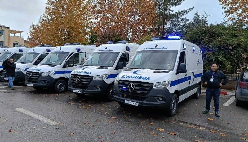 البويرة: توزيع 7 سيارات اسعاف بأحدث التجهيزات الصحية