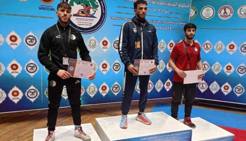 الجزائر تكتفي بـ 4 فضيات في افتتاح البطولة العربية للمصارعة
