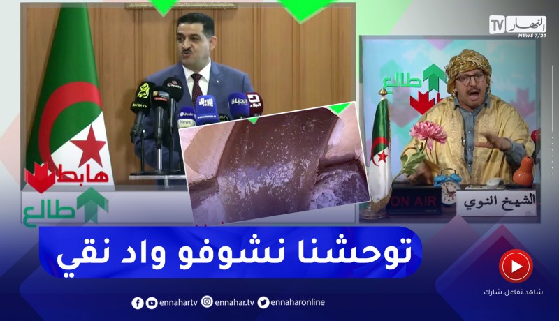 طالع هابط: النوي يطالب السلطات العليا بوضع حد للمصانع التي تفرغ مخلفاتها في الوديان