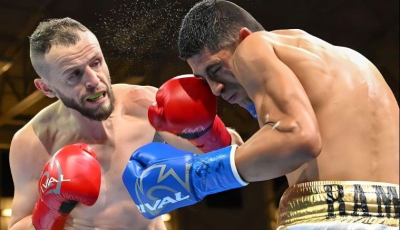 الملاكم رضا بن بعزيز يفوز في ثالث نزال احترافي