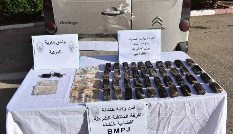 خنشلة.. توقيف شخص وحجز كمية من المخدرات