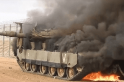 المقاومة تُفجر الدبابة الأسطورية للجيش الصهيوني