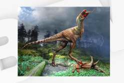 الأولى في التاريخ.. اكتشاف أحفورة ديناصور مع آخر وجبة في المعدة