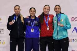 روان بوذراع تتوج ببرونزية الدوري العالمي للكاراتي للفئات السنية